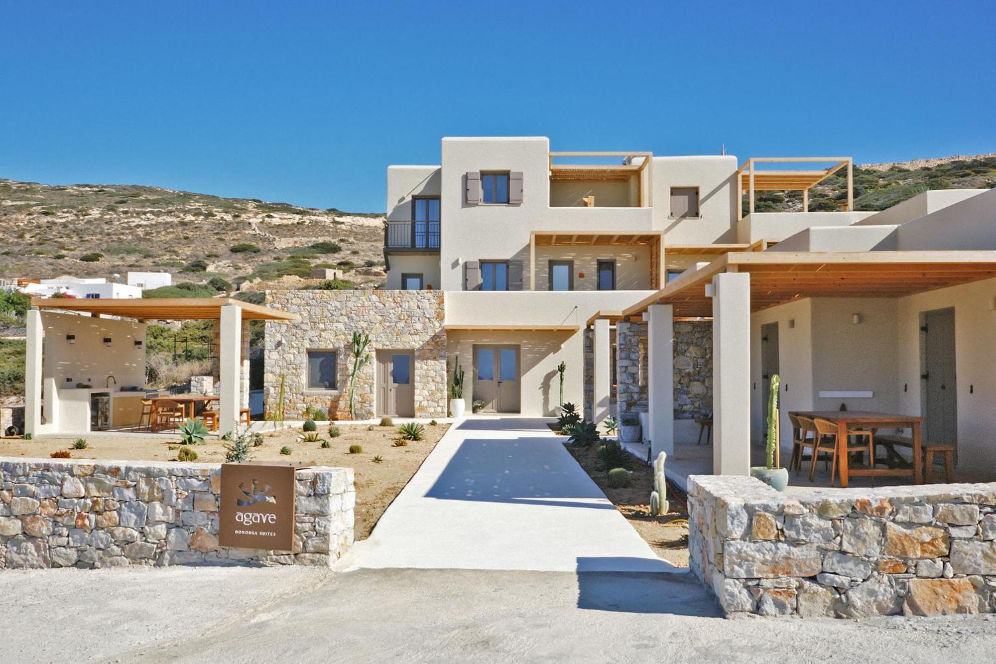Agave Donousa Suites Bagian luar foto